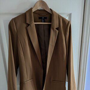 H&M Brown Blazer Size US 10